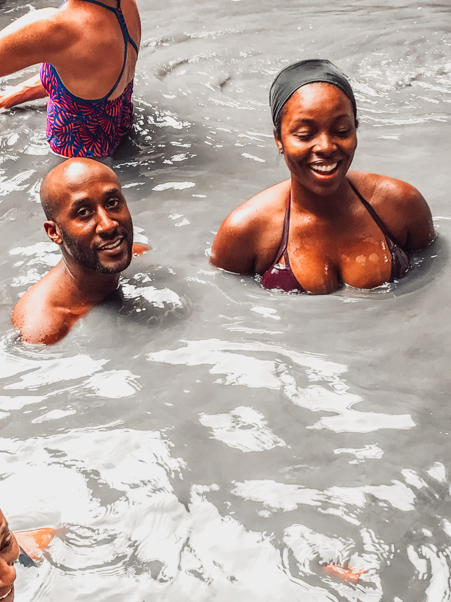 hot water springs bath